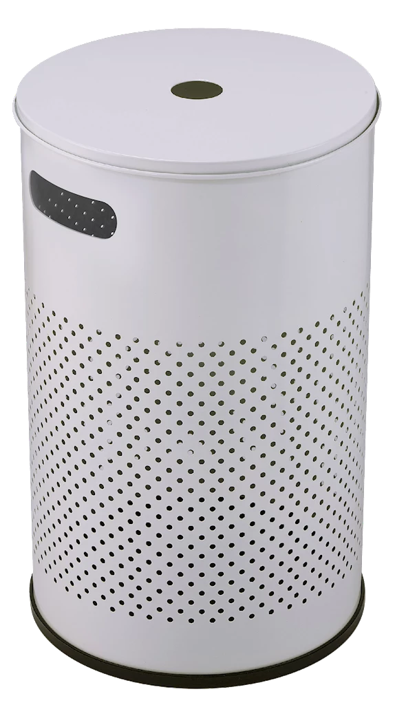 Esbada Sitz skittentøykurv, hvit matt Esbada Sitz skittentøykurv, hvit matt